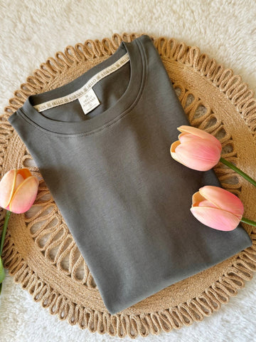 NEW COLOR! Polo AtheBasic Básico Charcoal