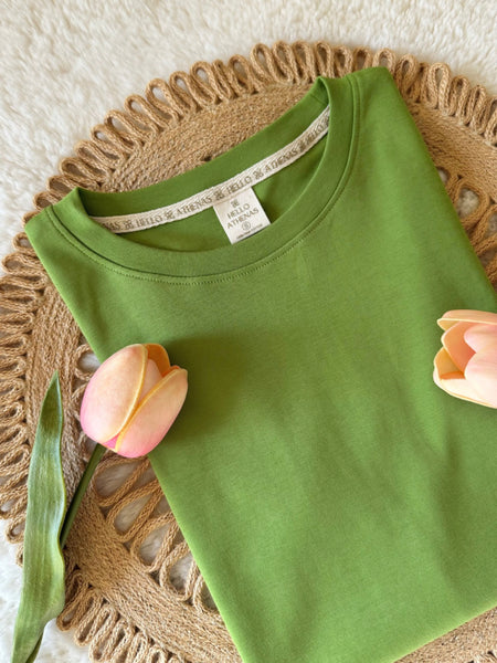 NEW COLOR! Polo AtheBasic Básico Perfect Pear