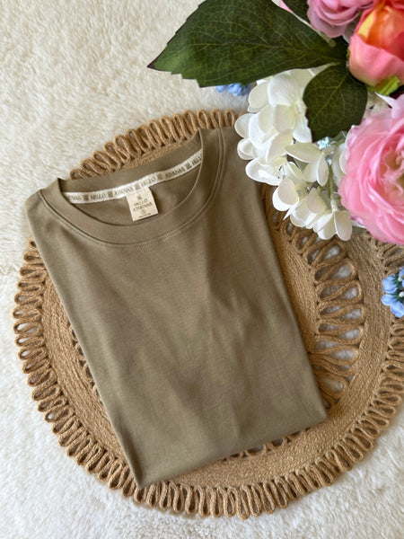 NEW COLOR! Polo AtheBasic Básico Iced Coffee
