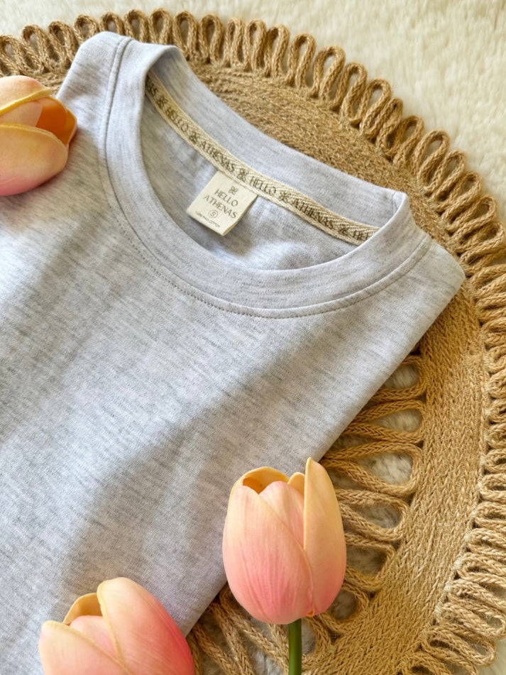 NEW COLOR! Polo AtheBasic Básico Heather Gray (melange)