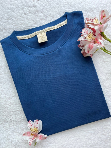 NEW COLOR! Polo AtheBasic Básico Navy Peony