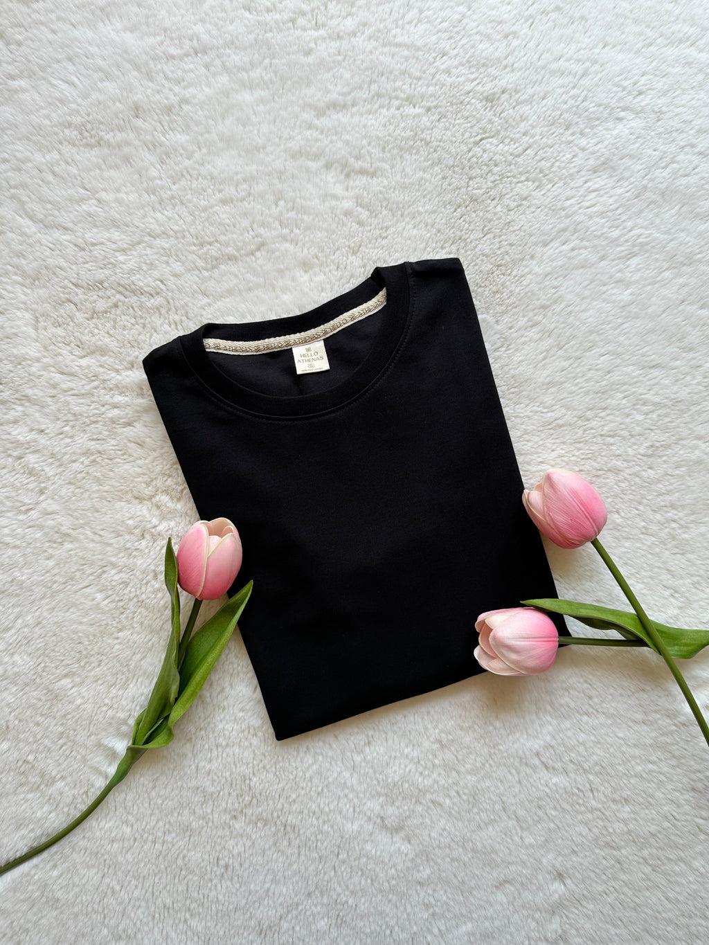 Polo AtheBasic Básico Black