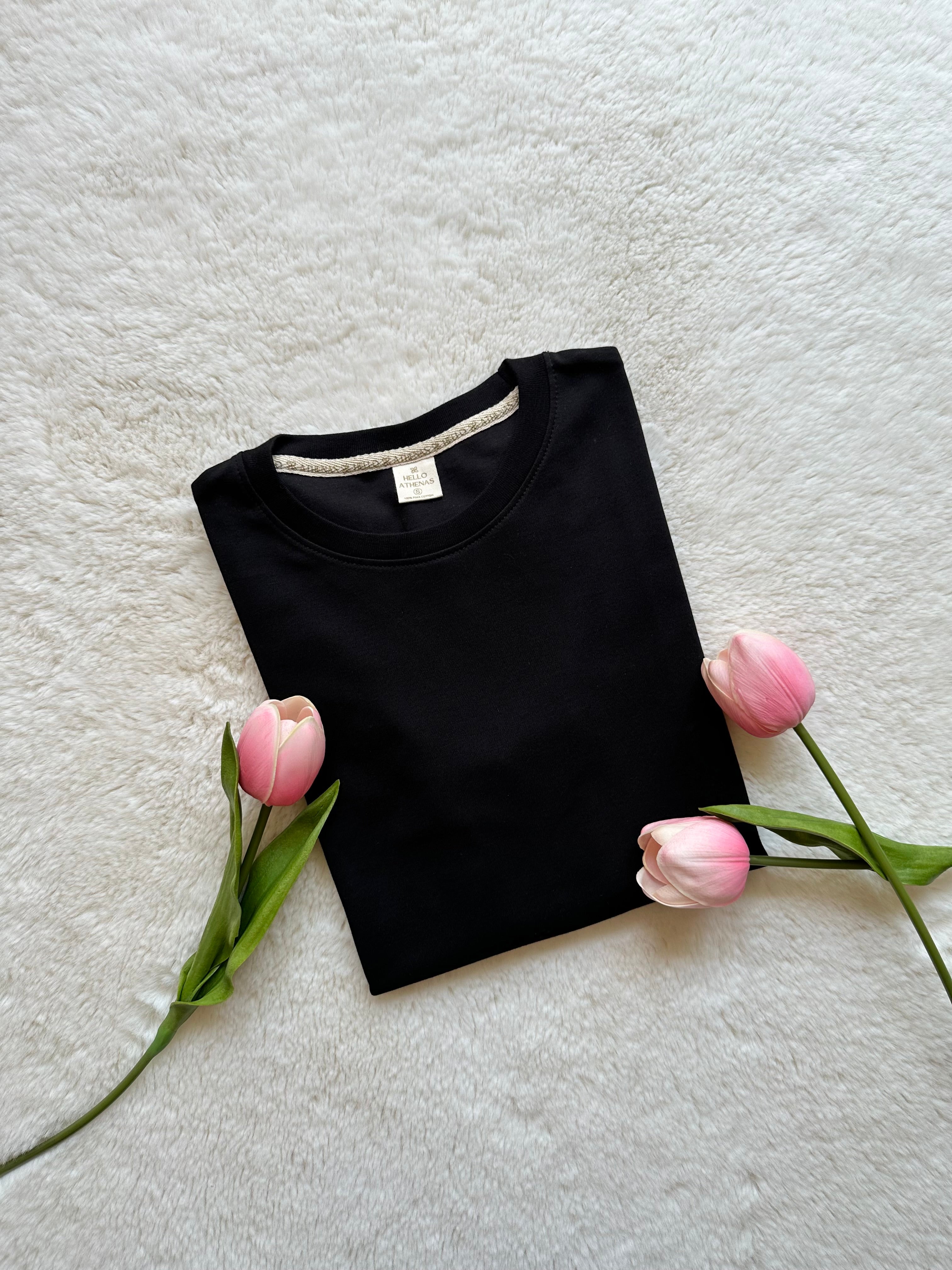 Polo AtheBasic Básico Black