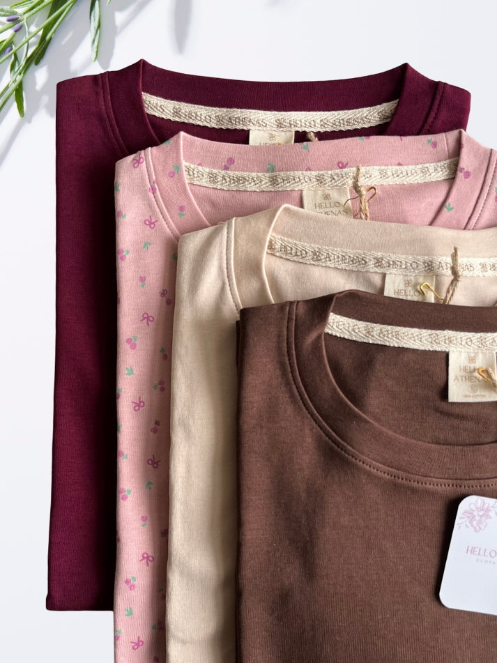 NEW COLOR! Polo AtheBasic Básico Chocolate