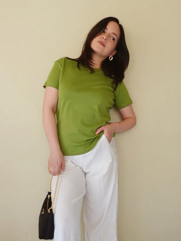 NEW COLOR! Polo AtheBasic Básico Perfect Pear
