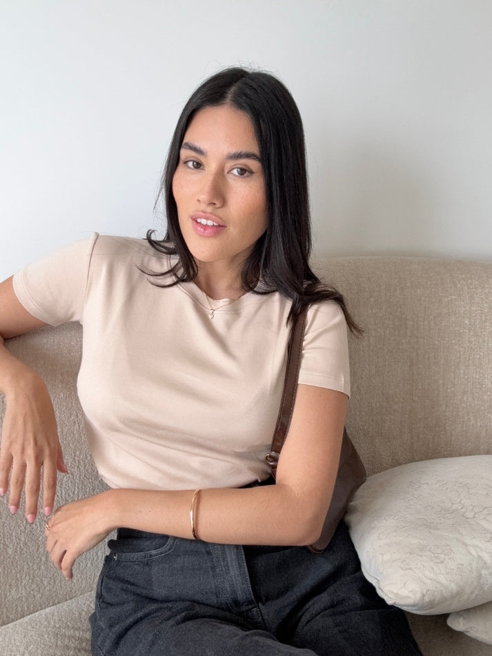 NEW COLOR! Polo AtheBasic Básico Buttercream