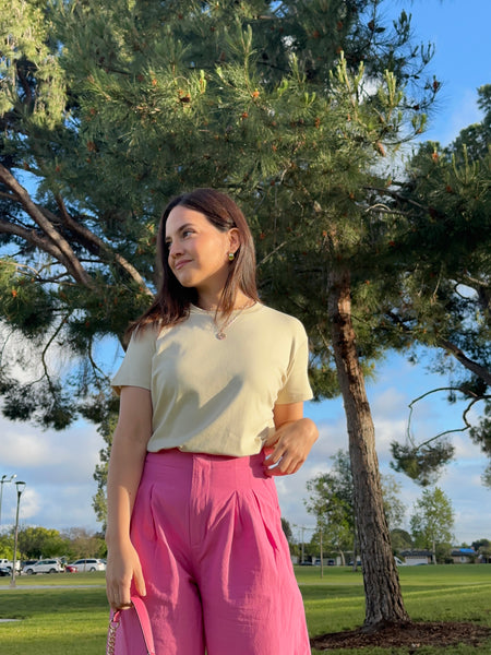 NEW COLOR! Polo AtheBasic Básico Almond Milk