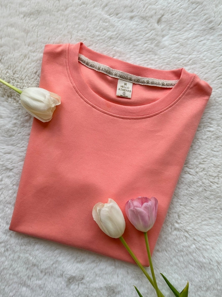 NEW COLOR! Polo AtheBasic Básico Sweet Melon