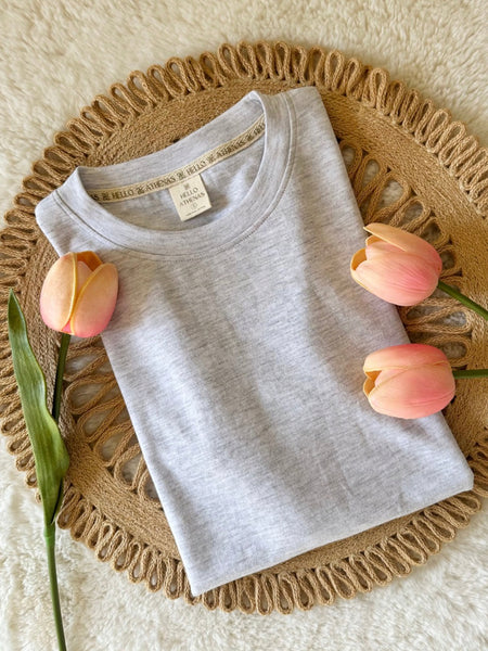 NEW COLOR! Polo AtheBasic Básico Heather Gray (melange)