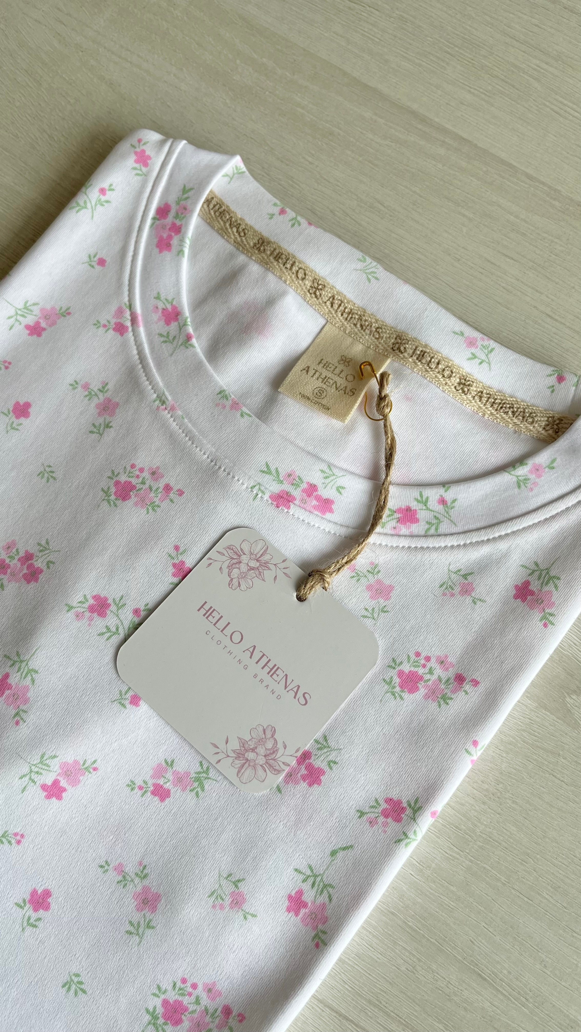 OUTLET - AtheBasic Garden Pink Flowers