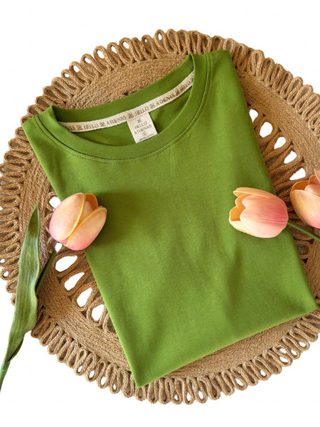 NEW COLOR! Polo AtheBasic Básico Perfect Pear
