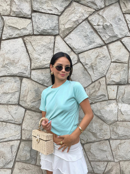 NEW COLOR! Polo AtheBasic Básico Aqua Frost