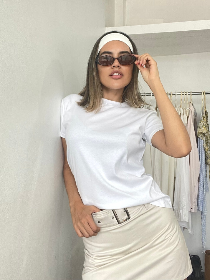 Polo AtheBasic Básico White