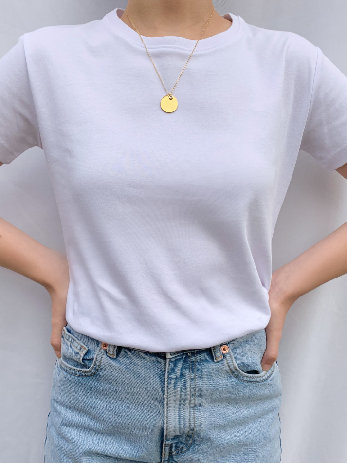 Polo AtheBasic Básico White