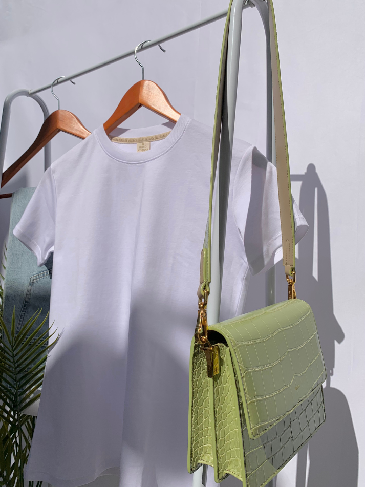 Polo AtheBasic Básico White